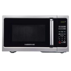 Farberware 900-Watt Microwave Oven Classic Countertop - Stainless Steel Finish